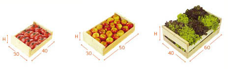 dimensions des emballages bois écologiques